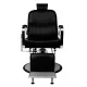 Gabbiano Patrizio Barber Chair, Black