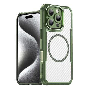 Leading Series MagSafe Case for iPhone 16 Pro Max, Green