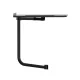 Maclean MC-139 Office Chair Keyboard Tray, 66x33cm, Black
