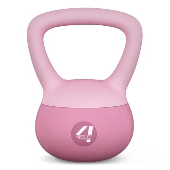 Minkštas svarsvarstis 4FIZJO Soft 4 kg mankštai, rožinis