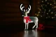 3D LED Reindeer Christmas Decoration (40x31cm, USB)