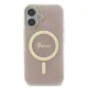 Guess iPhone 16 Case IML 4G MagSafe, Pink