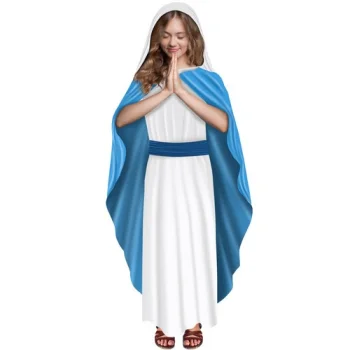 Kruzzel Mary Costume, White/Blue