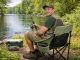 Folding Fishing and Camping Chair with Carry Bag, Green