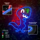 Forever Light JURASSIC BABY DINO LED Neon Sign, Blue