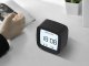 Digital Alarm Clock with Thermometer and Hygrometer LCD, Black