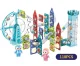 Magical Magnet Blocks Bricks Educational Building Toy + Ball Track with Sound Music, 118 elements