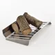 Alfa Forni Firestick wood holder, 37 cm, silver