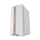 Darkflash DK151 PC Case with 3 RGB Fans, White
