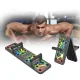 Multifunctional Push-Up Board with 10 Handle Positions, Black