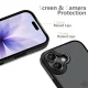 Tech-Protect MagMat Case for iPhone 17 - Matte Black