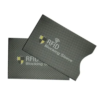 Faraday Card Sleeve Signal Blocker for ID and Bank Cards