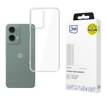 3mk Clear Case for Motorola Moto G35 5G, Transparent