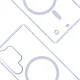 3mk Just20g MagCase for Samsung Galaxy S25 Ultra Transparent