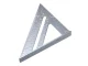 Aluminum Rafter Carpenter Square with Base 180 mm, Grey