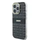 Apple iPhone 16 Pro Max 6.9\'\' DKNY Repeat Texture Pattern With Stripe Case Cover, Black