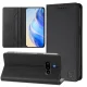 Nothing Phone (3a) RINACASIS Leather Book Cover Case, Black
