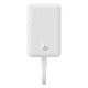 Baseus Magnetic Mini MagSafe 10000mAh 30W powerbank with built-in USB-C cable - white + Baseus Simple Series USB-C -...