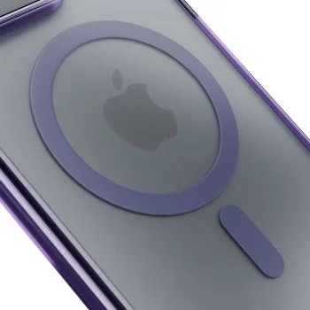 3Mk Protection Frosty MagCase for Apple iPhone 15 Pro, Purple