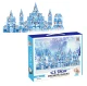 Ice Castle 3D Magnetic Blocks, 96 Elements