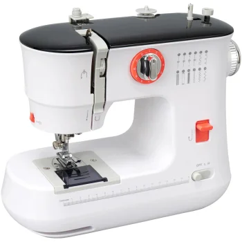 Portable Sewing Machine with 12 Stitches and Foot Pedal