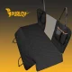 Purlov 5403 Car Seat Cover for Dogs, Black