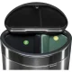 Brabantia Touch Bin New Recycle recycling waste bin, 2 compartments, matt steel