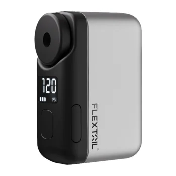 Flextail Tiny Bike Pump Pro Portable Bike Pump, Gray