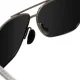 Trizand Polarized Sunglasses with UV 400 Filter (Black/Silver)
