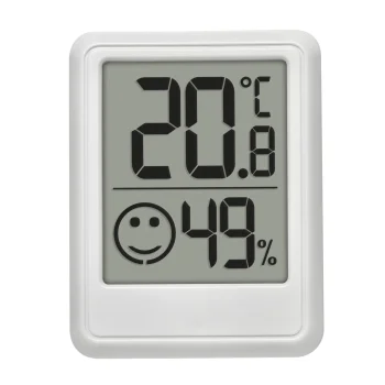 TFA 30.5060.02 Digital Thermo-Hygrometer, White