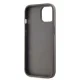 DKNY iPhone 15 Case Leather Checkered Mono Pattern MagSafe, Beige