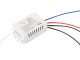 Wireless light switch with remote control, 1 channel, 20m range