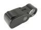 Pocket Jeweler\'s Loupe, Slide-out, 10x Magnification, 20mm, Black