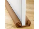 Double Sided Door Draft Stopper 85 cm, Brown