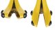 Shoe Stretcher Shoe Widener Shoe Tree Plastic Instep Expander L (Size 40-47) 2 pcs.
