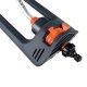 Automatic Oscillating Garden Sprinkler with 19 Nozzles, Adjustable Range
