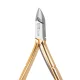 Nghia Export C-112 Cuticle Nippers, Gold Finish