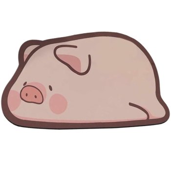 Quick-Dry Bathroom Mat "Piggy"
