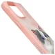 Nimmy iPhone 15 Pro Max Case Big Eyed Pet 2.0 Cat, Pink