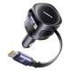 Baseus Enjoyment Max 90W Car Charger 2 x USB-C + USB-A + USB-C Cable - Black