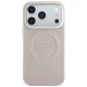 Guess Saffiano Peony & Ring MagSafe Case for iPhone 17 Pro / 18 Pro - Pink