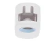 Automatic Toothpaste Dispenser Squeezer Toothbrush Holder, White