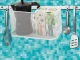 Hanging Metal Basket Organizer 28x16cm White