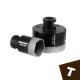 Bigstren 27080 Diamond Hole Saw Kit 7-Piece for Porcelain Tile Granite M14