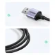 Ugreen CM475 USB 3.0 Hub Adapter with RJ-45 Ethernet and USB-C PD, Gray