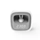 Forever Light PURE FNL-06 AURORA Alarm Clock with LED Night Light, White