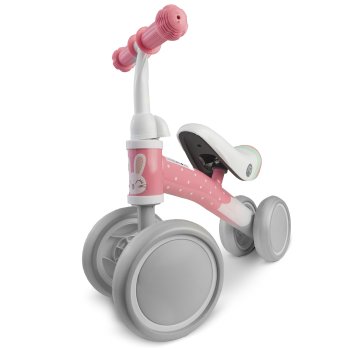 Toddler 4-Wheel Balance Bike Nukido NK-600, blue