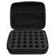 Hard Shell Nail Polish Storage Case for 30 Bottles, Black