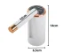 Electric Water Bottle Pump USB Rechargeable Folding Automatic Dispenser for 5 Gallon, White