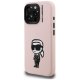 Karl Lagerfeld Silicone Karl Sketch MagSafe Phone Case Cover iPhone 16 Pro Max - Pink